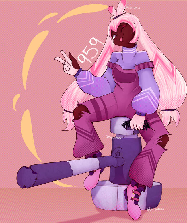 Tinkaton Gijinka (Pokemon Scarlet/Violet)