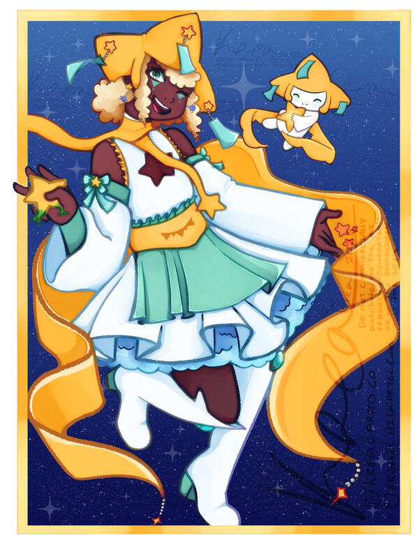 Jirachi gijinka Jirachi gijinka