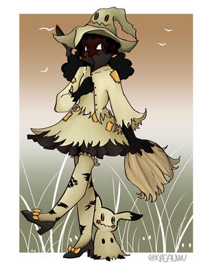 Mimikyu as a Magical Girl Mimikyu as a Magical Girl