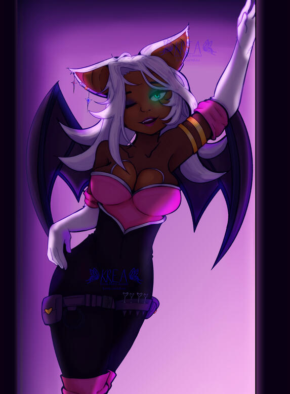 Rouge the Bat Gijinka (Sega)